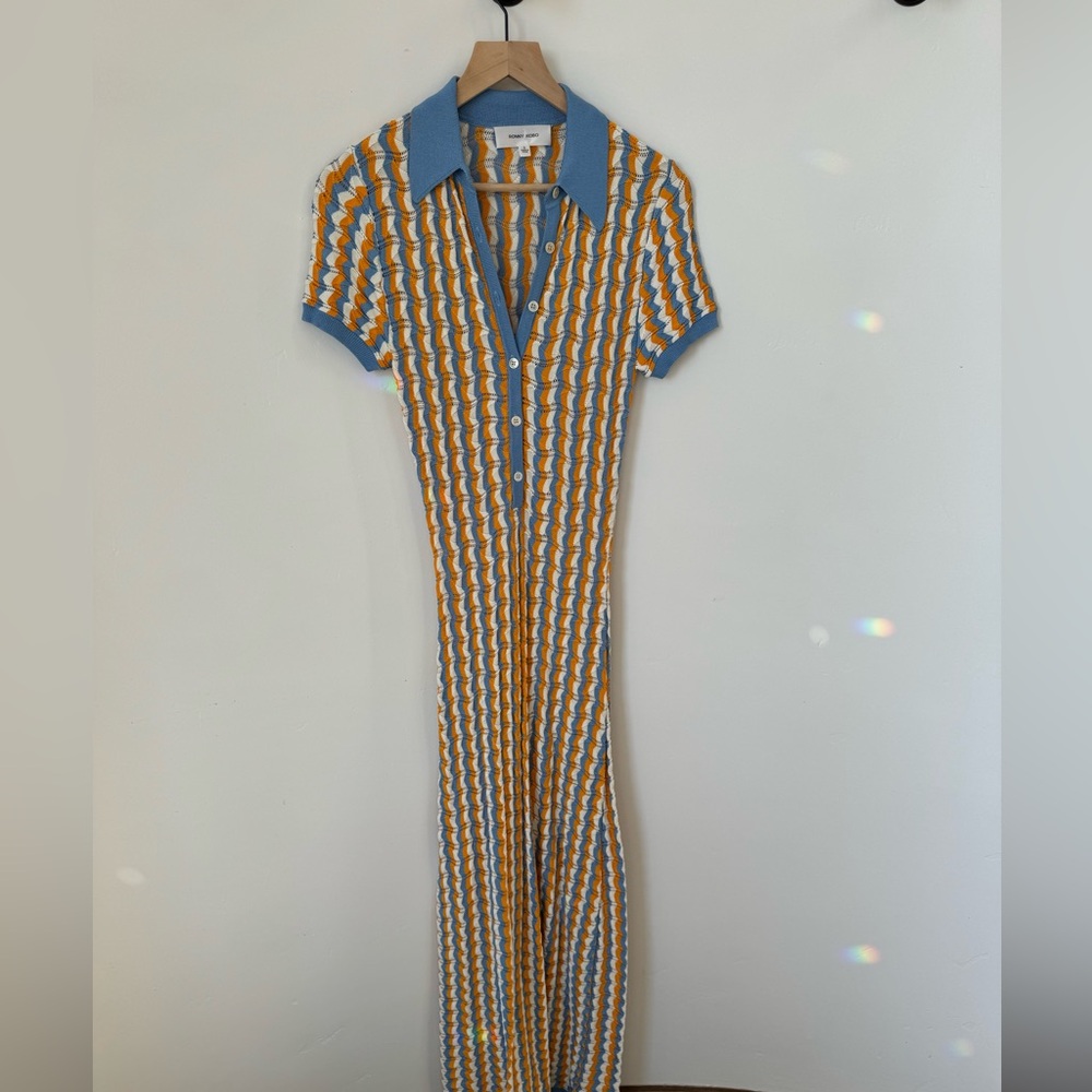 Ronny Kobo knit maxi dress Spring 2024